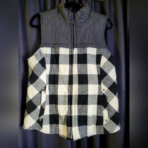 Maurices Plaid Vest